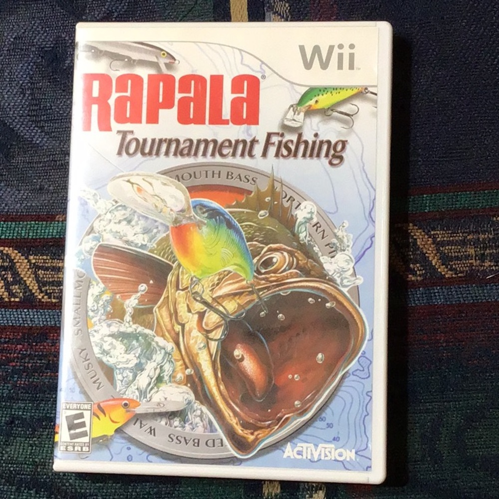 Rapala Tournament Fishing Wii Game